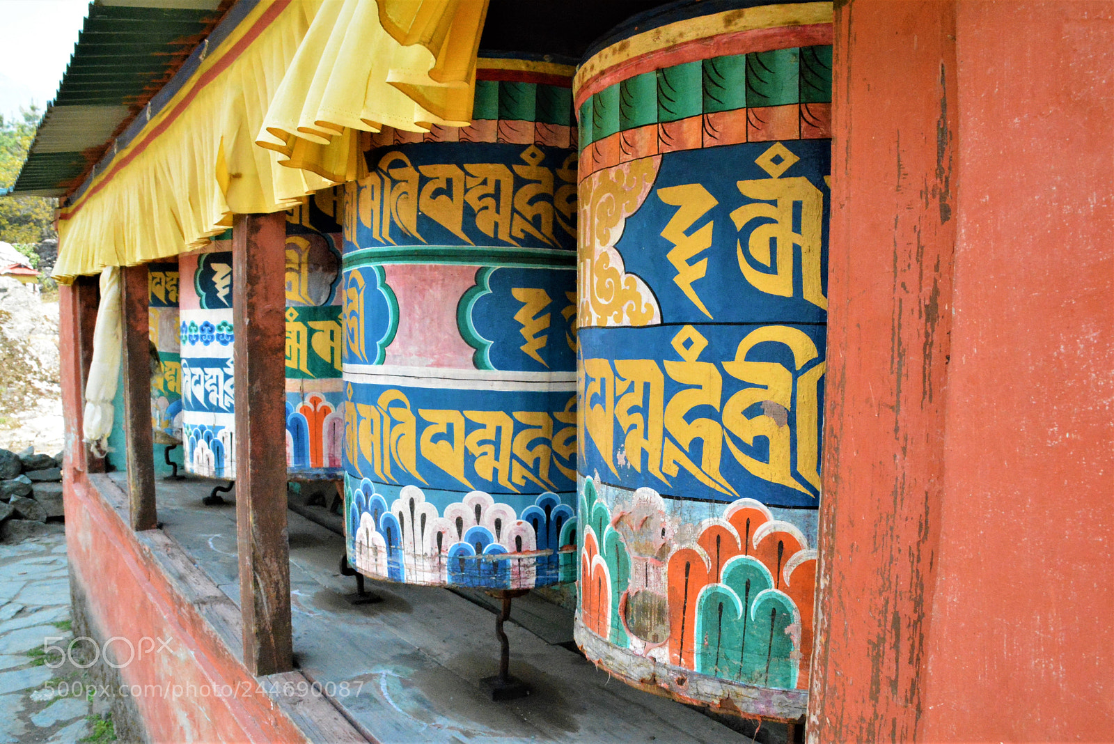 Nikon D7100 sample photo. Trek to everest base photography