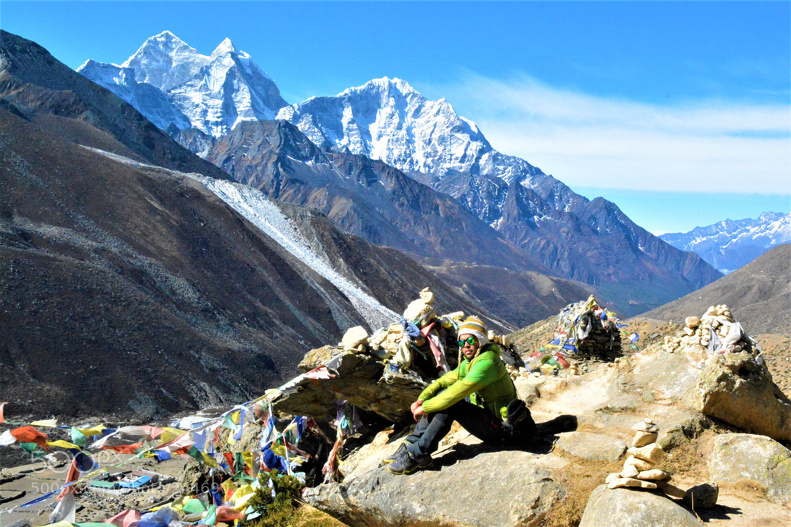 Nikon D7100 sample photo. Trek to everest base photography
