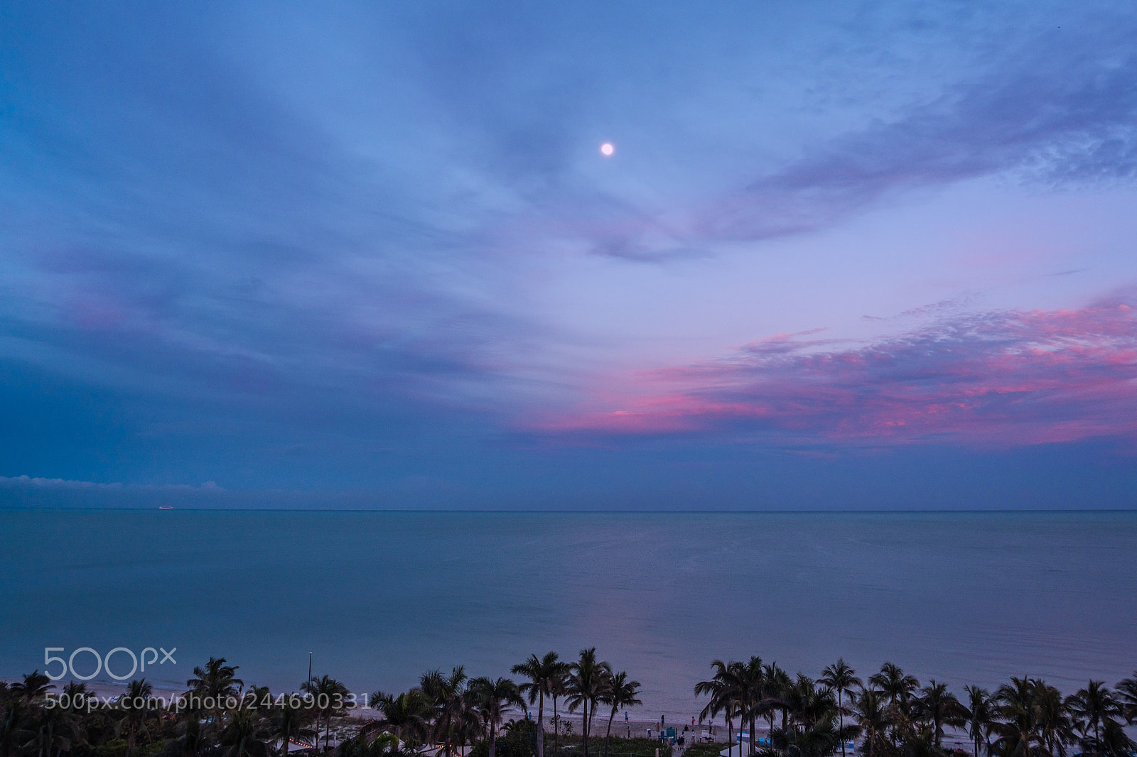 Sony a7R II sample photo. Sunset at key biscayne photography