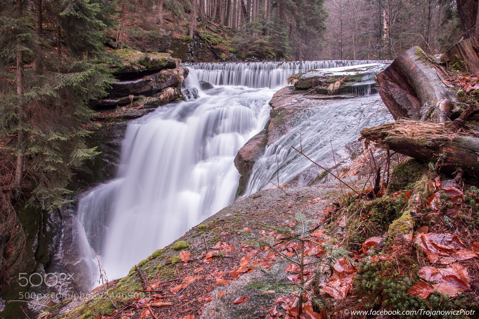 Nikon D7100 sample photo. Szklarki waterfall photography