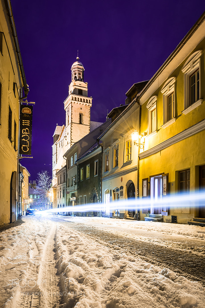Nikon D7100 sample photo. Evening in prachatice photography