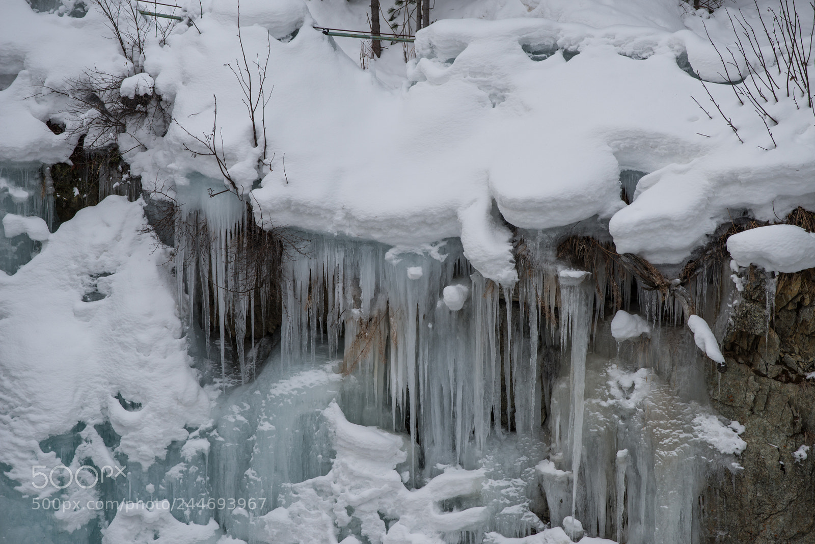Nikon D800 sample photo. Icicle photography