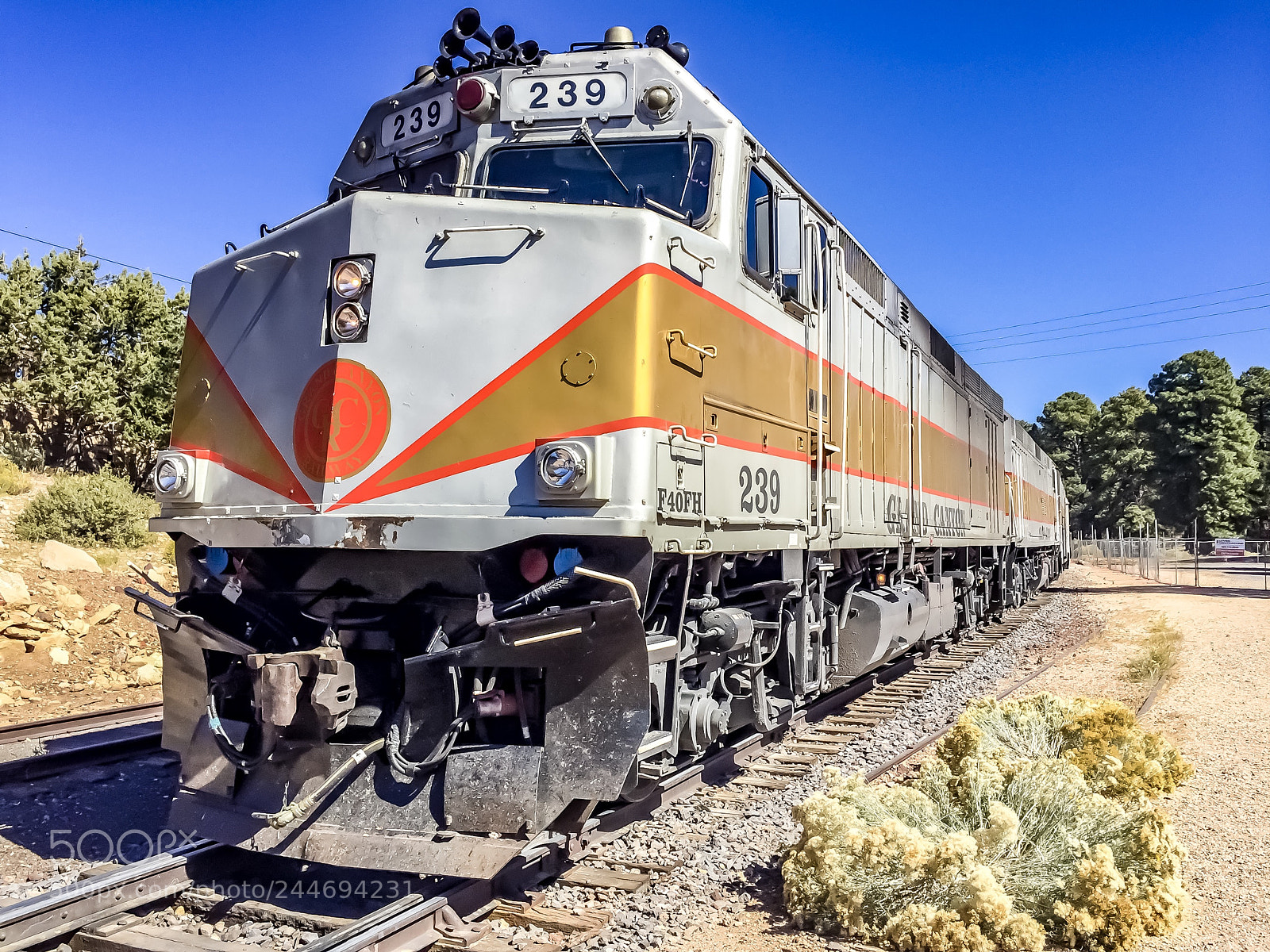Apple iPhone 6 sample photo. Grand canyon train photography