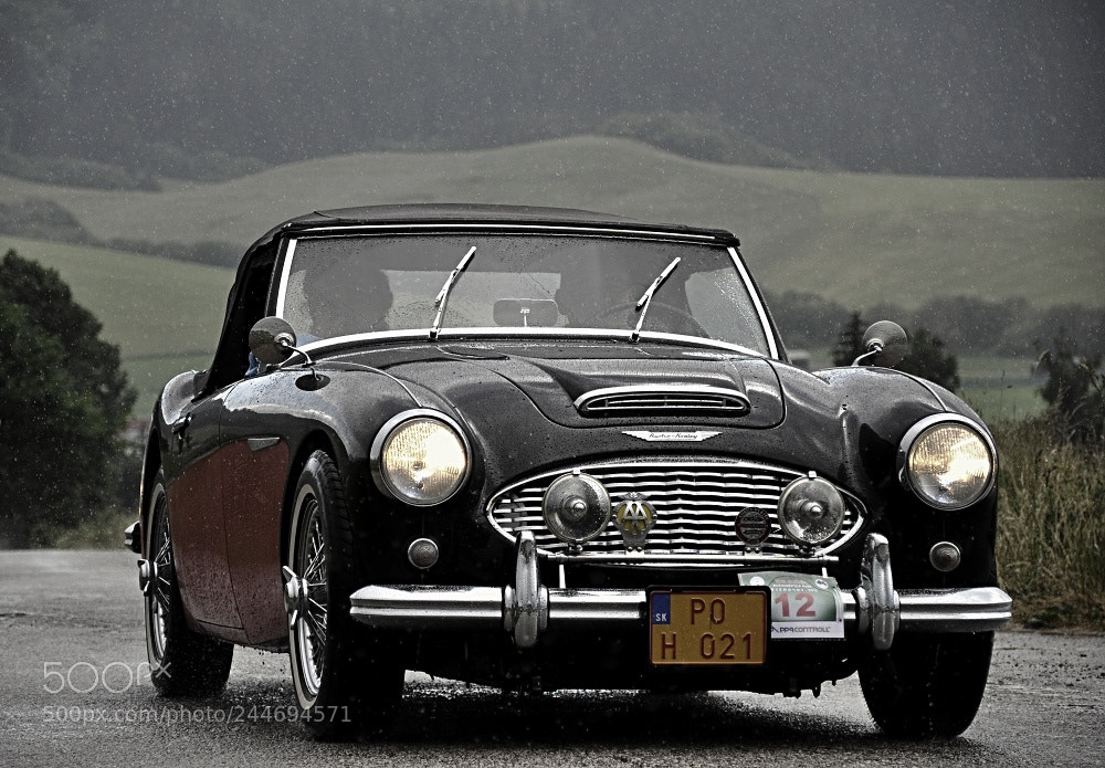 Nikon D90 sample photo. Old car photography