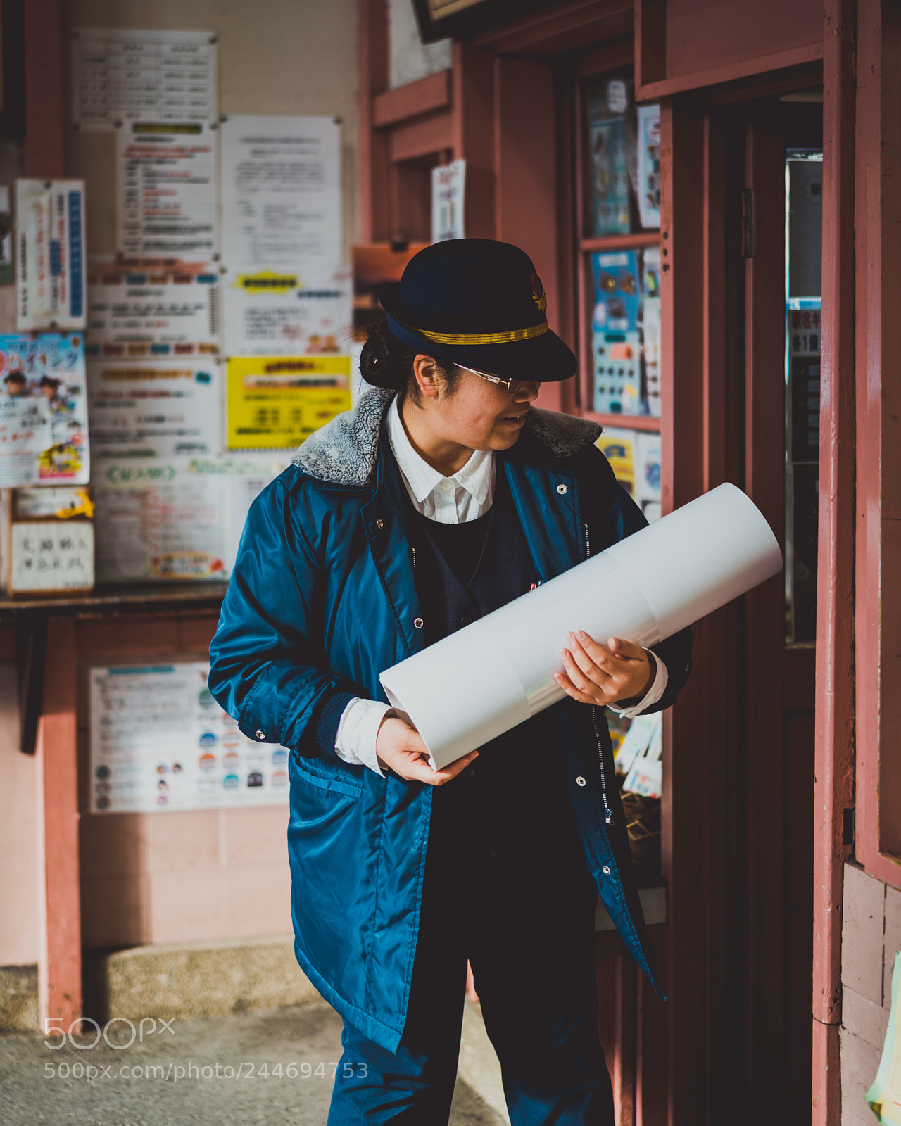 Sony a7R III sample photo. Station employee photography