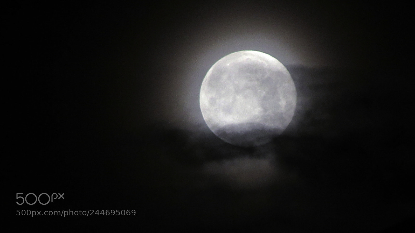 Canon PowerShot SX510 HS sample photo. Supermoon photography