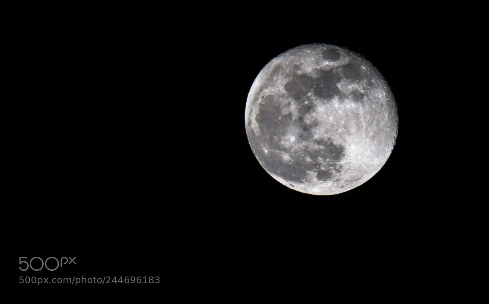 Nikon D7200 sample photo. Moon photography