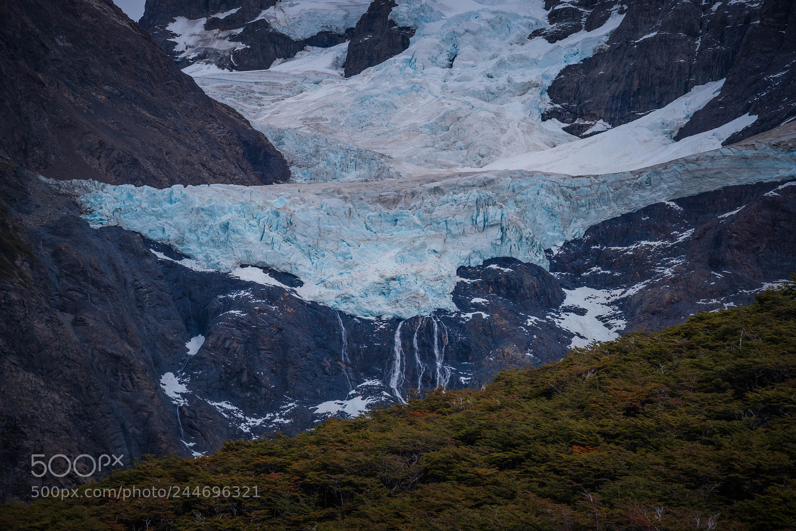 Pentax K-1 sample photo. Glaciers of patagonia photography