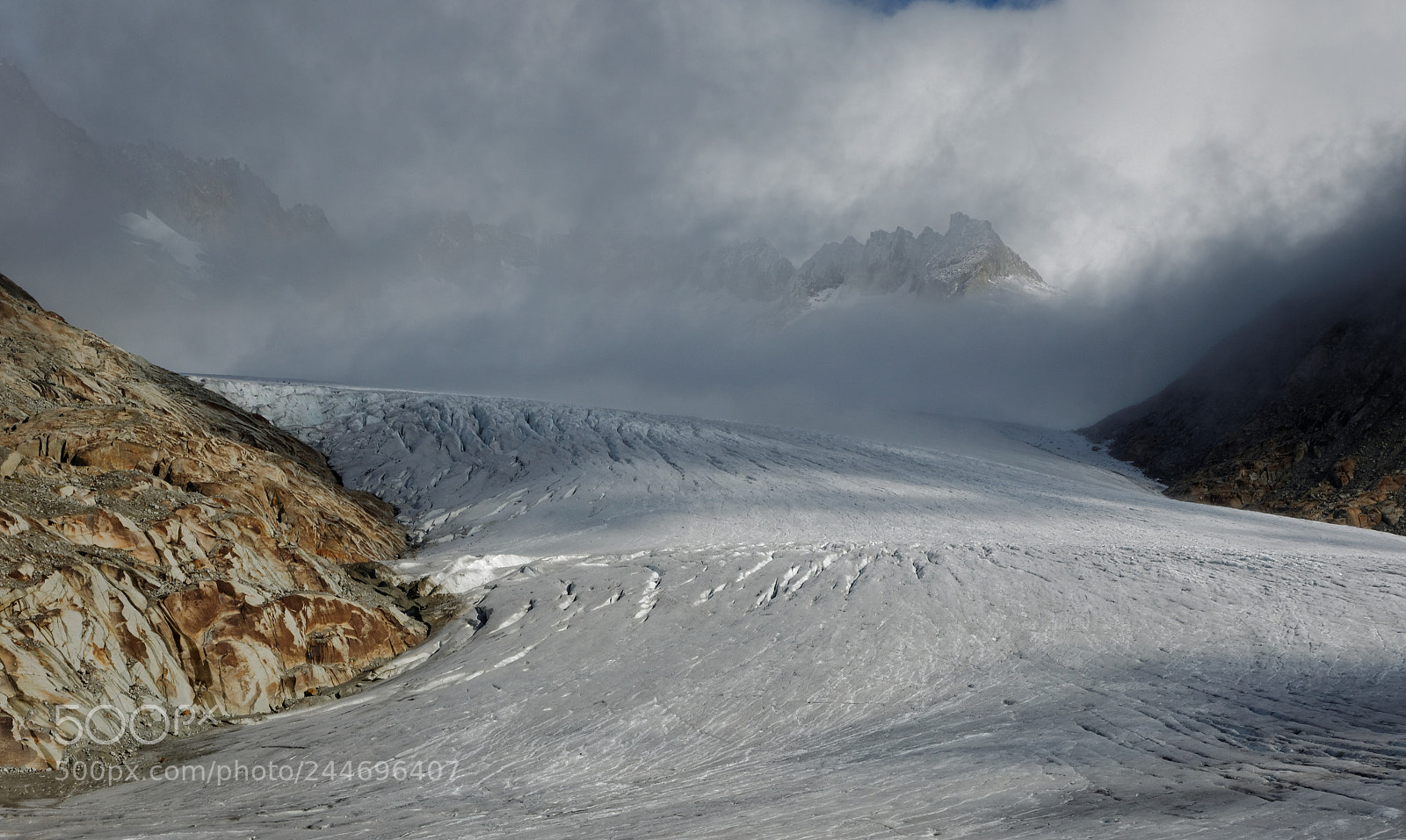 Nikon D5100 sample photo. Glacier du rhone dxo photography
