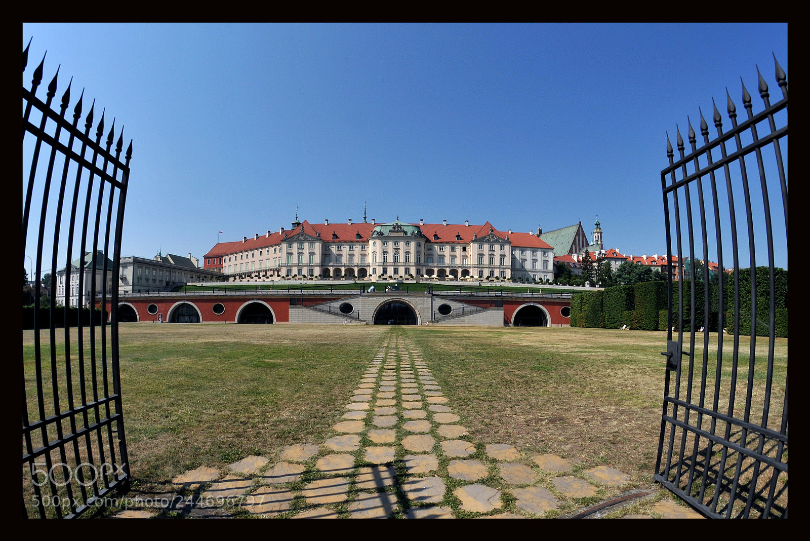 Nikon D300 sample photo. Royal castle of warszawa photography