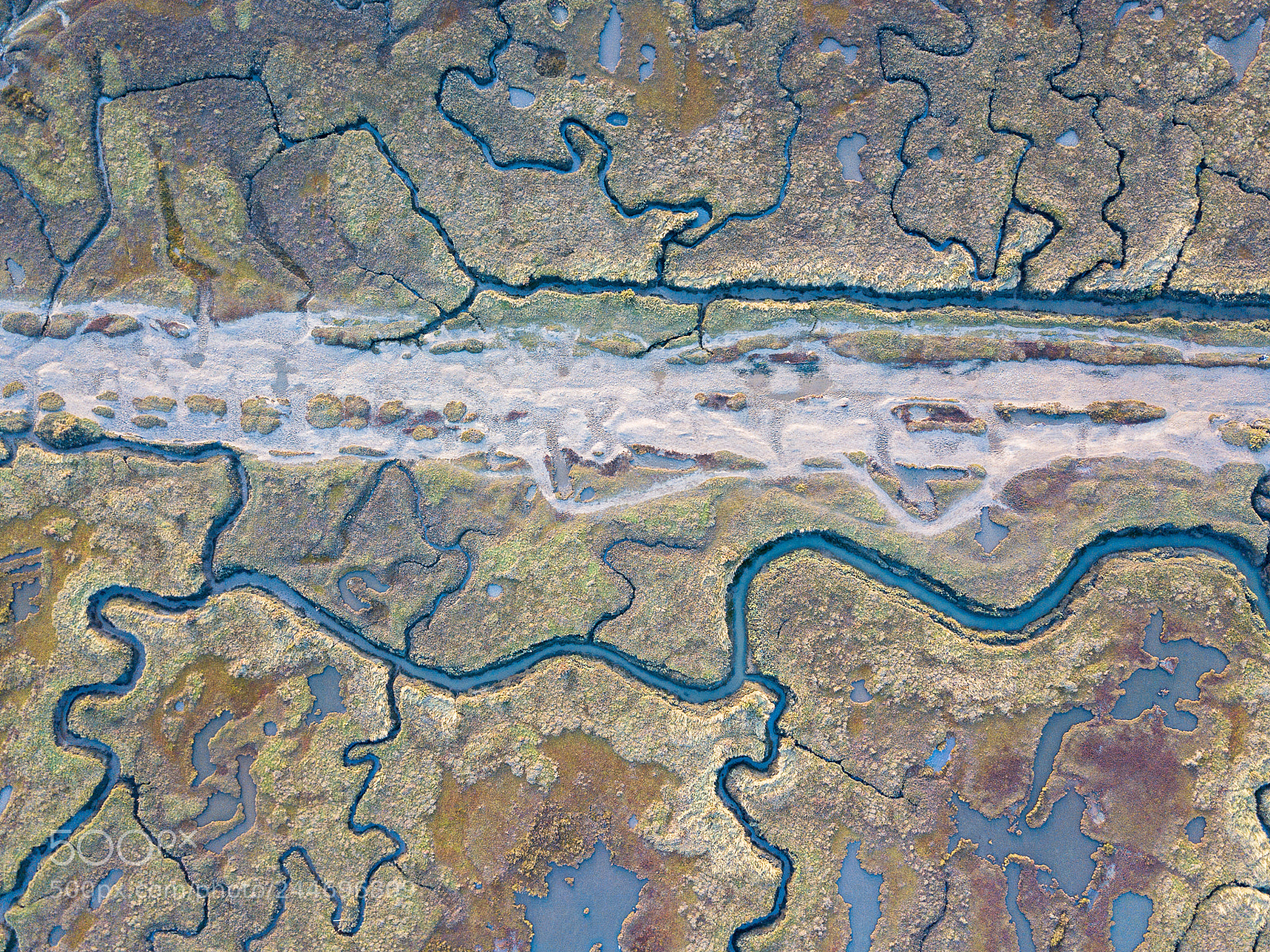 DJI FC220 sample photo. Stiffkey saltmarshes #1 photography