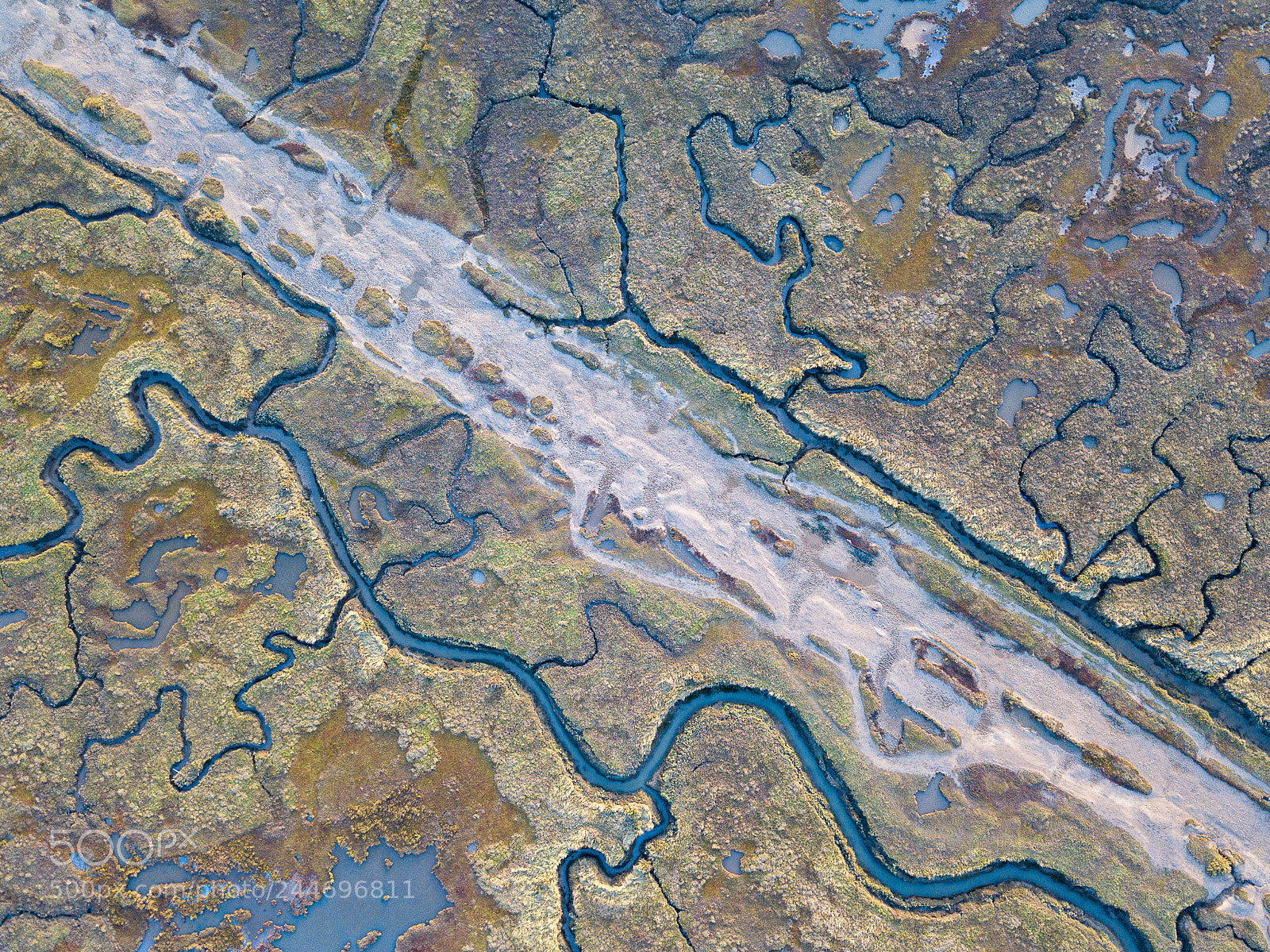 DJI FC220 sample photo. Stiffkey saltmarshes #2 photography