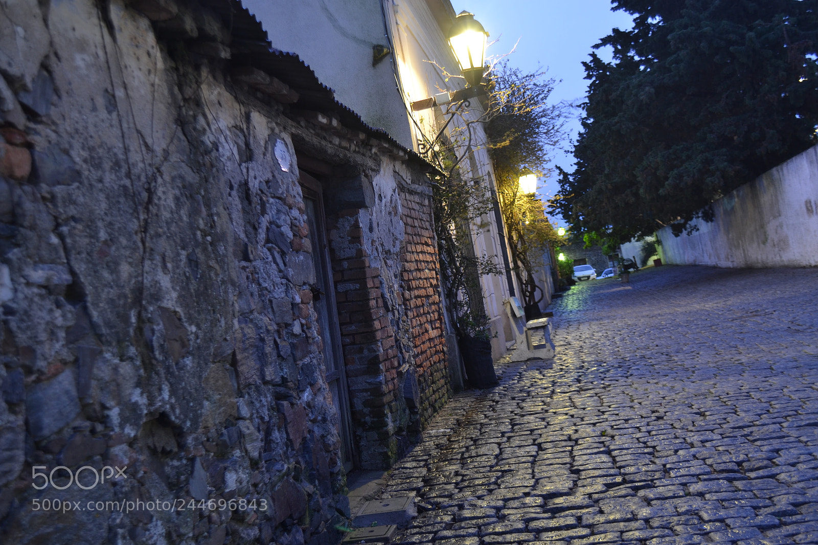 Nikon D3100 sample photo. Calle nocturna photography