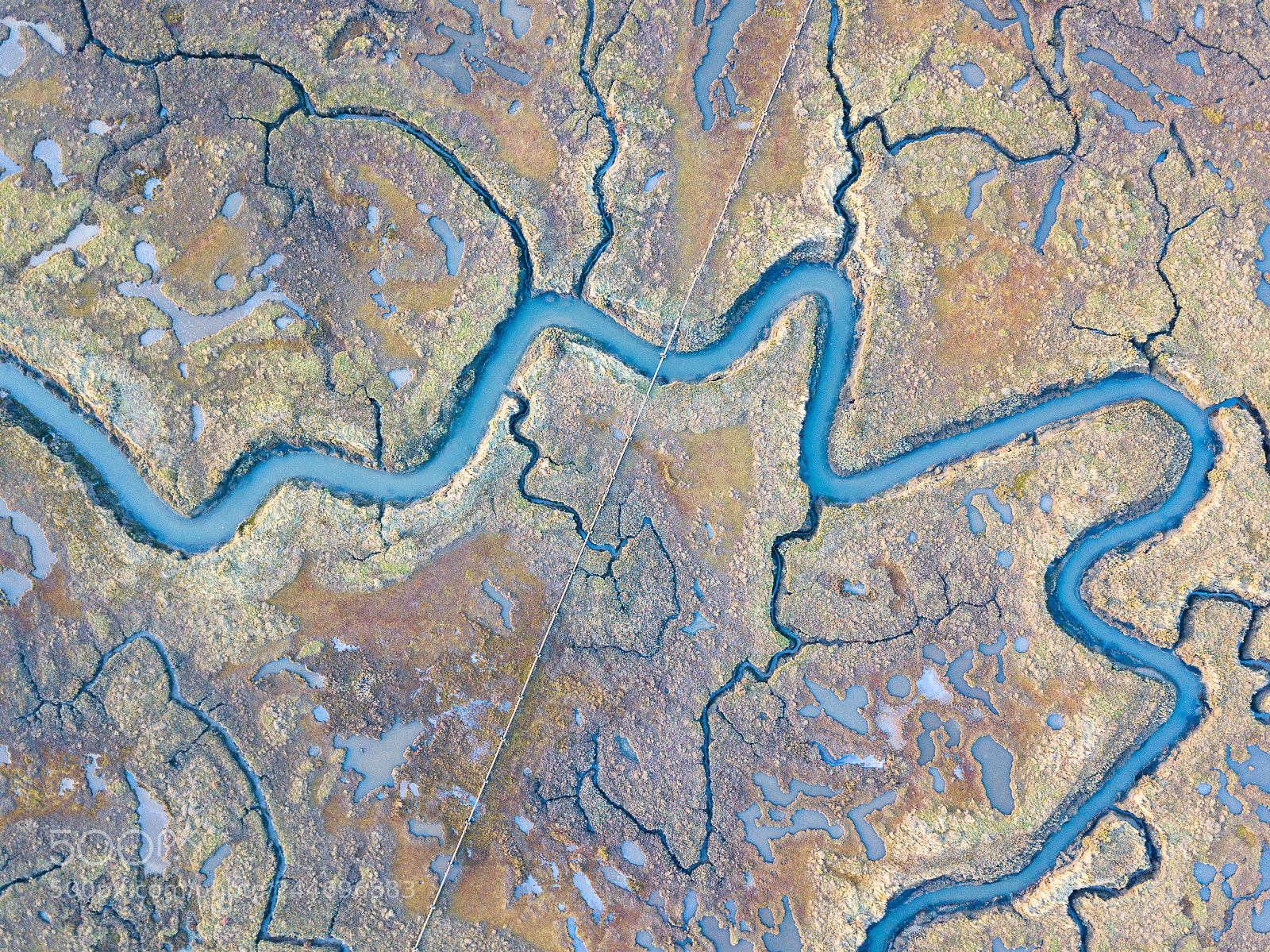 DJI FC220 sample photo. Stiffkey saltmarshes #3 photography