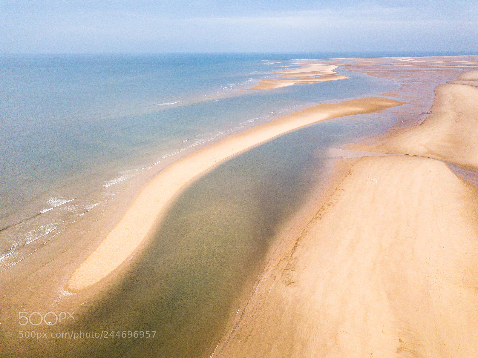 DJI FC220 sample photo. Holkham beach #1 photography