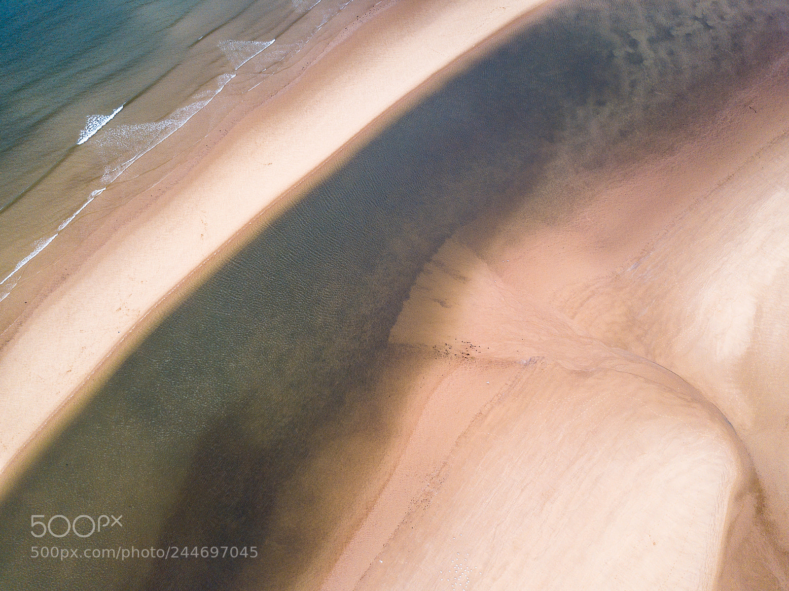 DJI FC220 sample photo. Holkham beach #3 photography