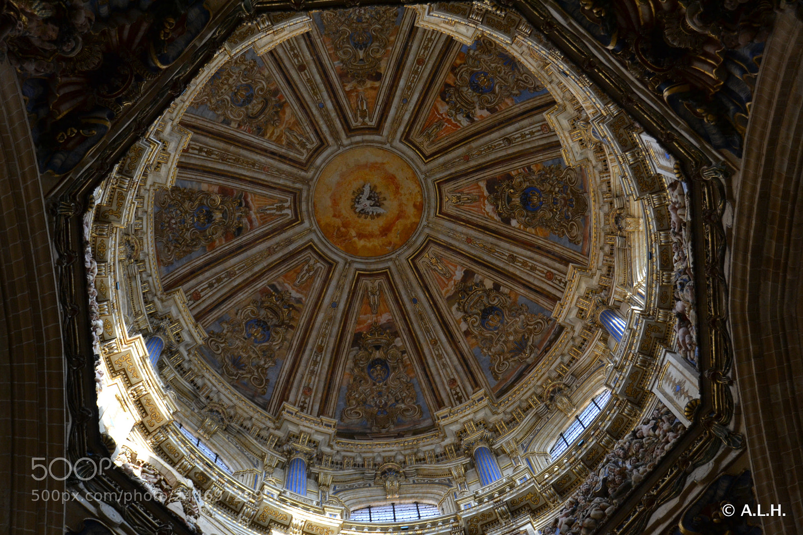 Nikon D3100 sample photo. Catedral de salamanca photography