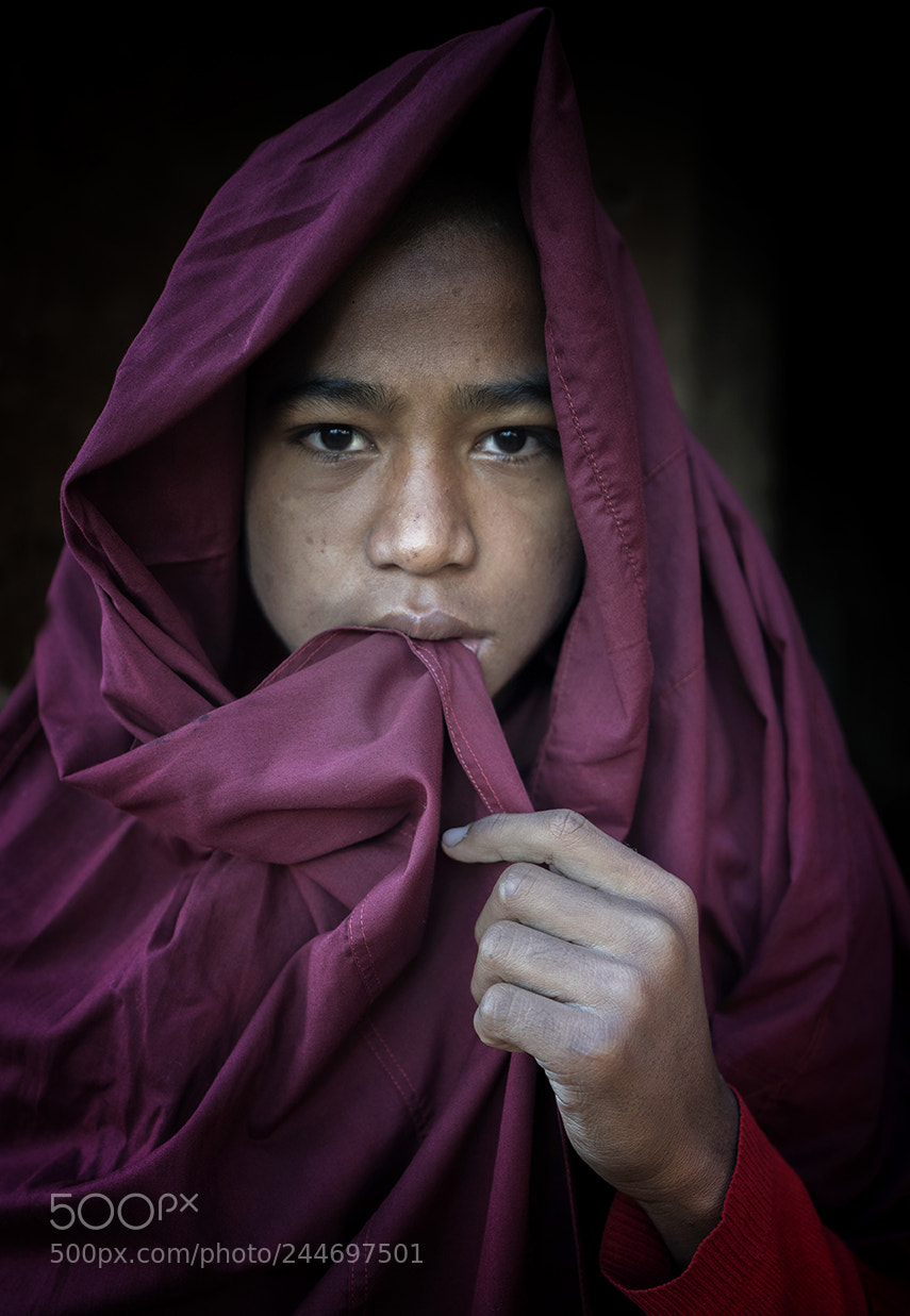 Sony a9 sample photo. Novice monk photography