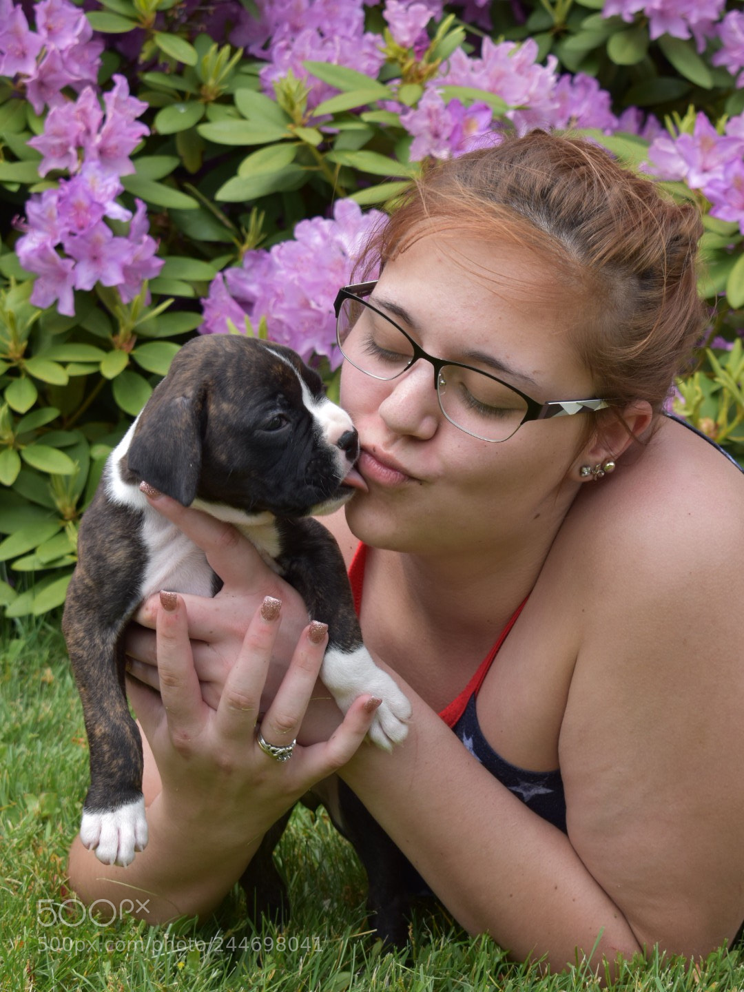 Nikon D5500 sample photo. Puppy love photography