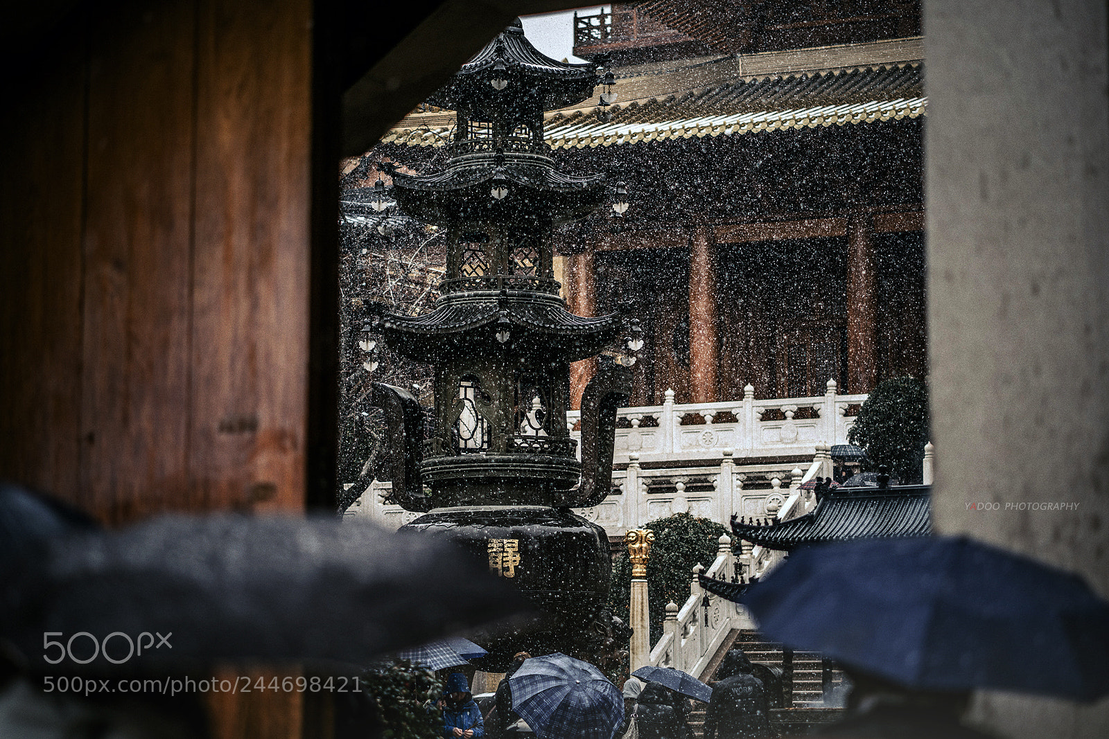 Sony a7R II sample photo. Shanghai jingan temple photography