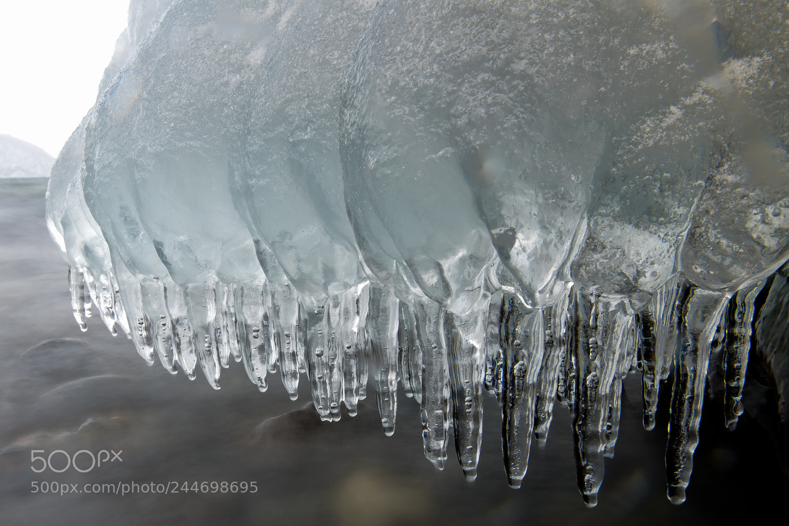 Nikon D810 sample photo. Ice chandelier photography