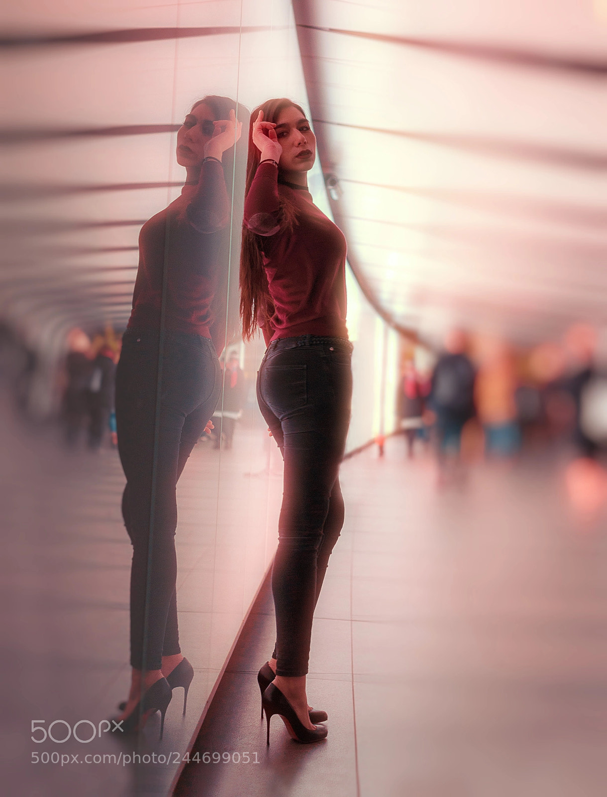 Nikon D600 sample photo. Light tunnel photography