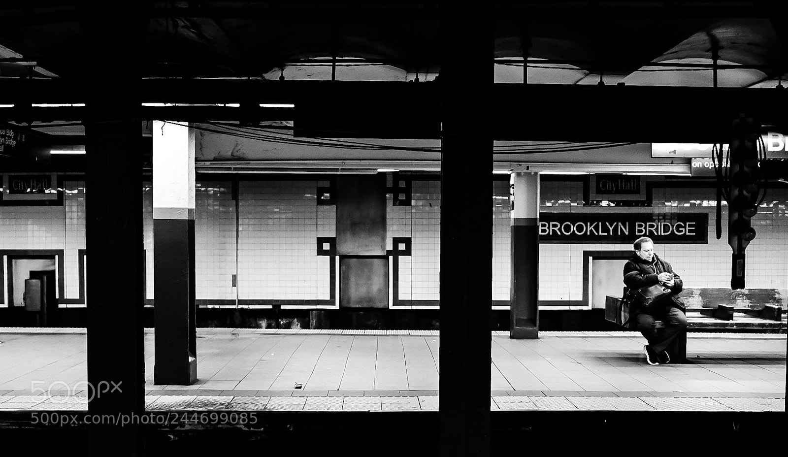 Fujifilm X-T20 sample photo. Bk bridge mta station. photography
