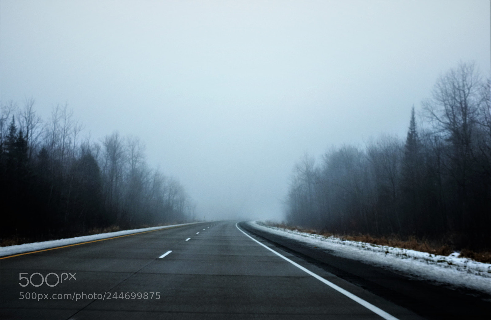 Fujifilm FinePix X100 sample photo. Lonely highway photography