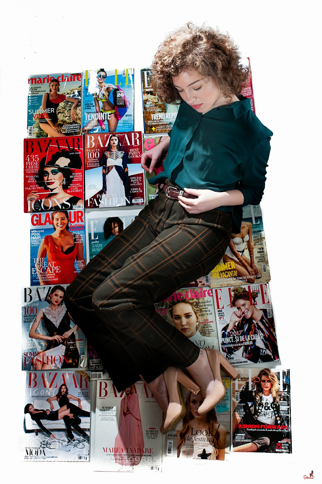 Nikon D700 sample photo. Fashion magazines photography