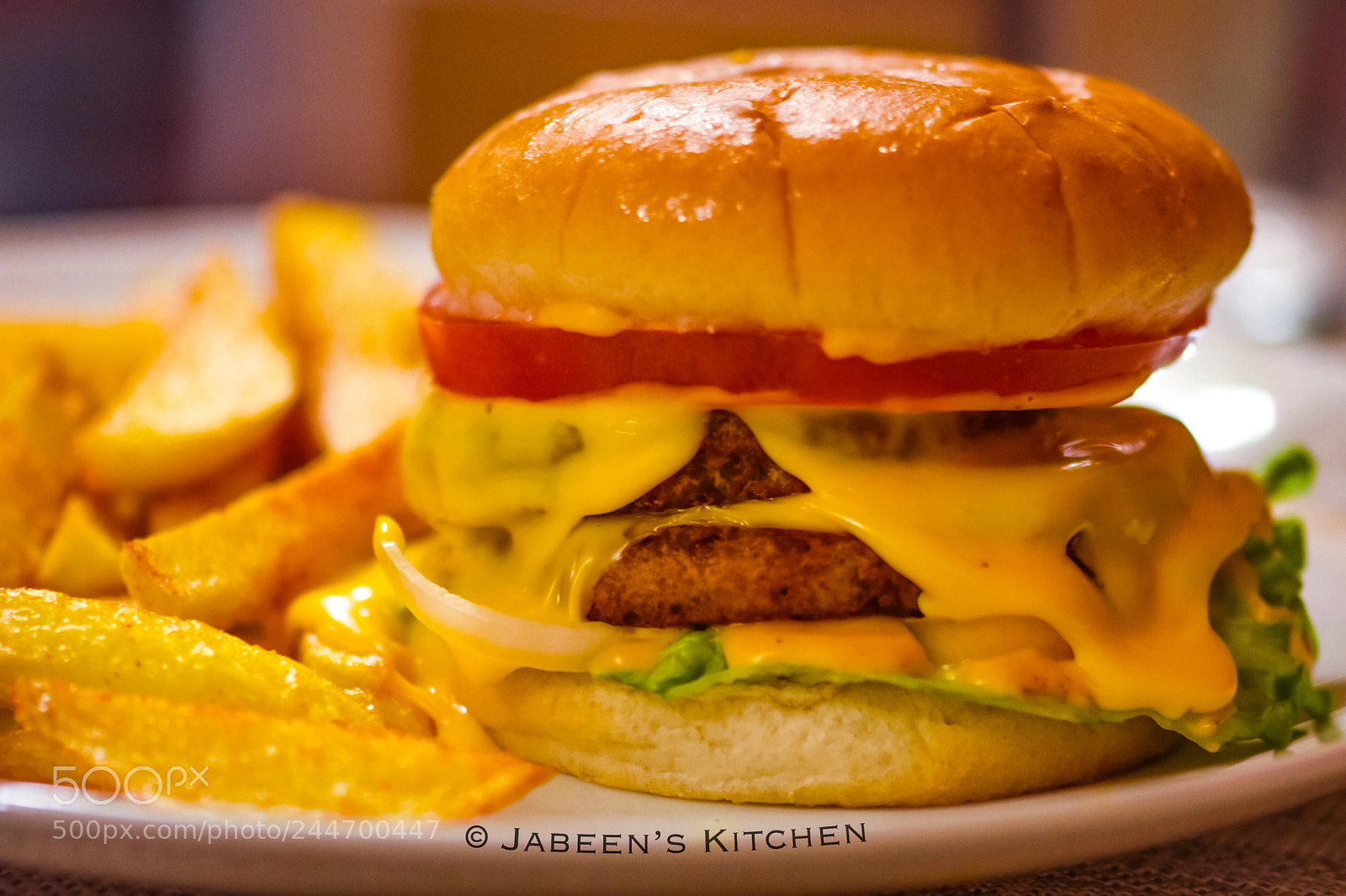 Nikon D7200 sample photo. My chicken & cheese burger.  photography