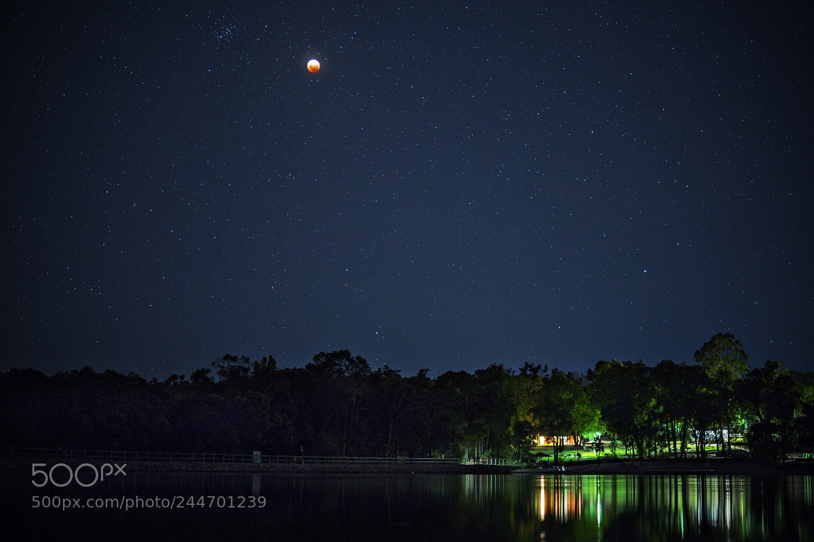 Sony a7R II sample photo. Blood moon photography