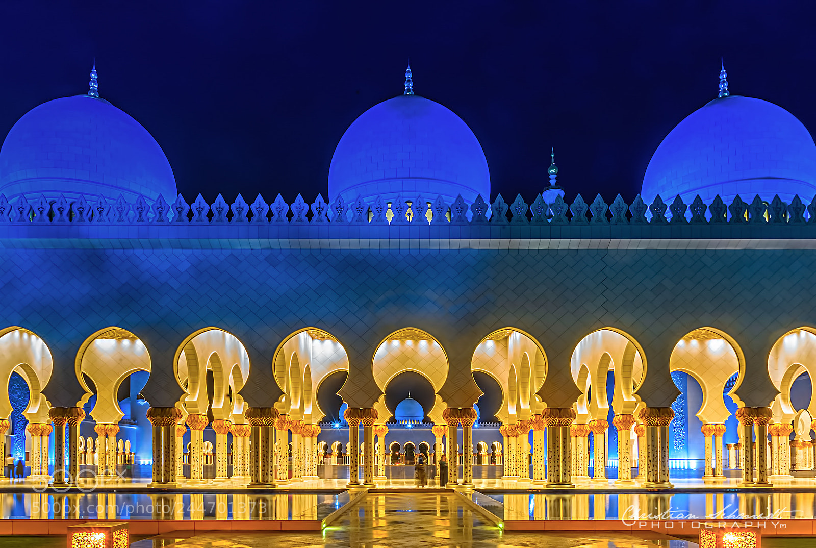 Nikon D7100 sample photo. Sheikh zayed mosque @ night photography