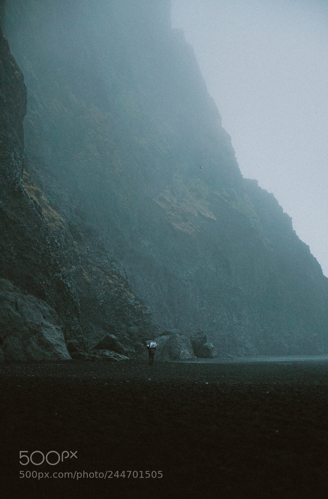 Sony a7R II sample photo. The black beach photography
