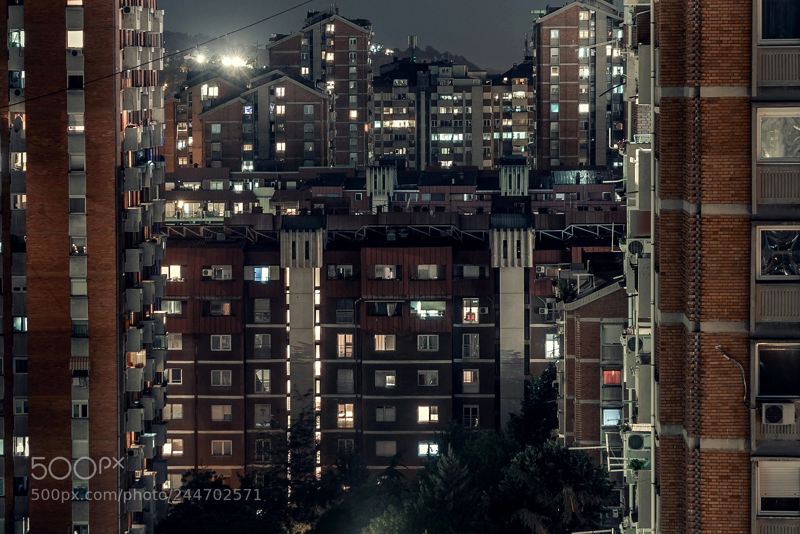 Sony a7S sample photo. Concrete jungle photography