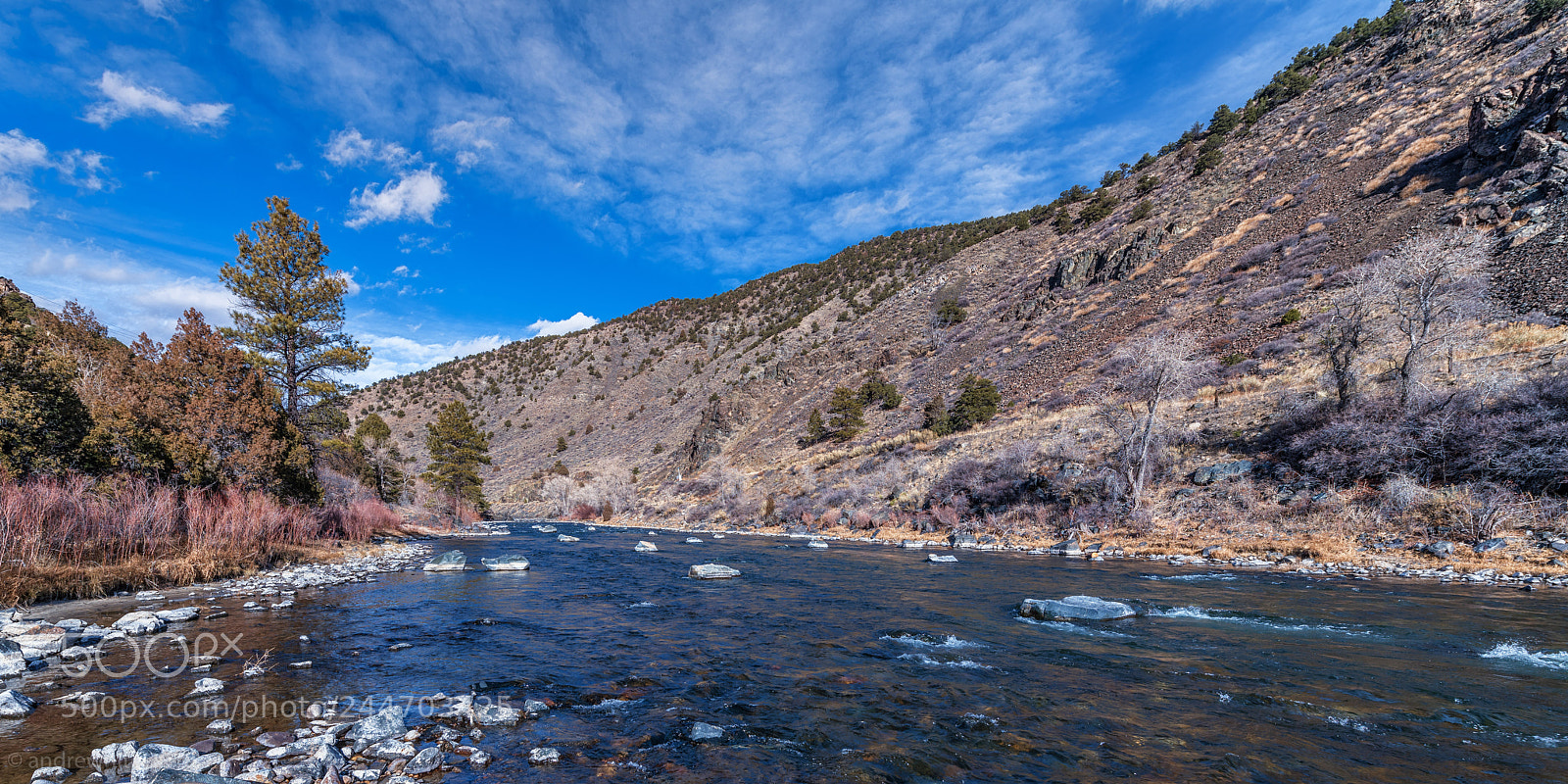 Nikon D850 sample photo. Arkansas river canyon photography