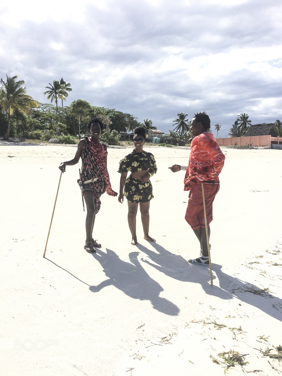Apple iPad Air 2 sample photo. The maasai & the tourists. photography