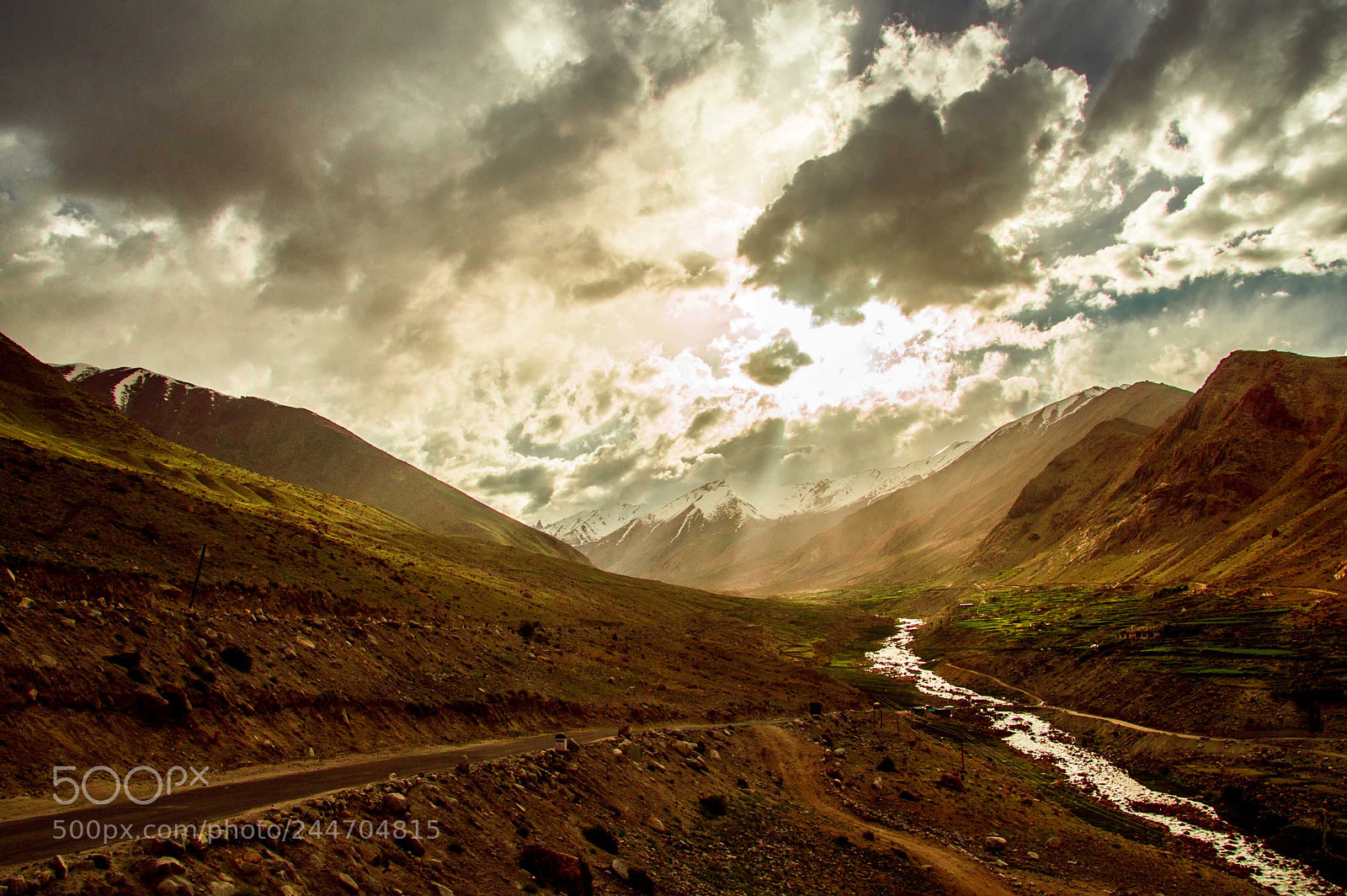 Nikon D4S sample photo. Sunset at khardung village photography