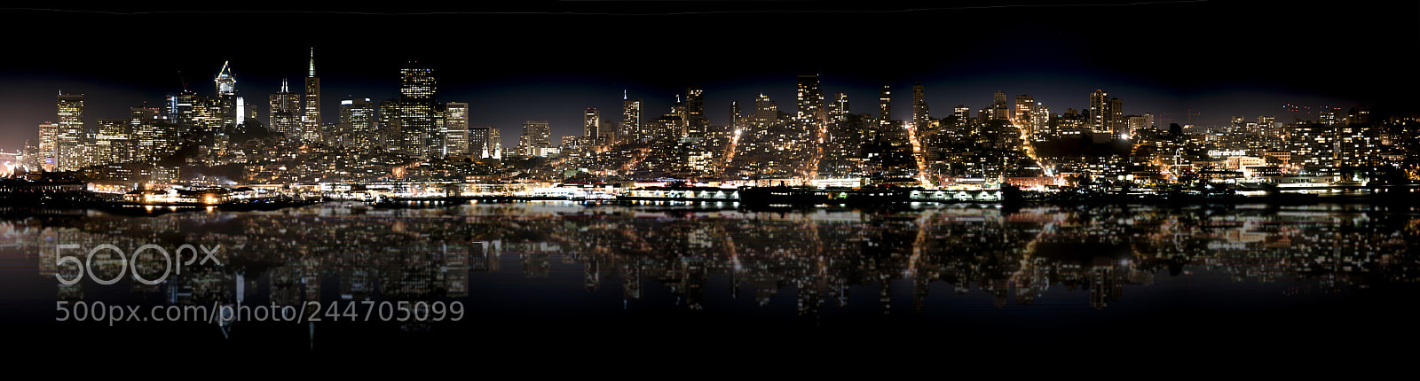 Nikon D810 sample photo. Night san fransico ca photography