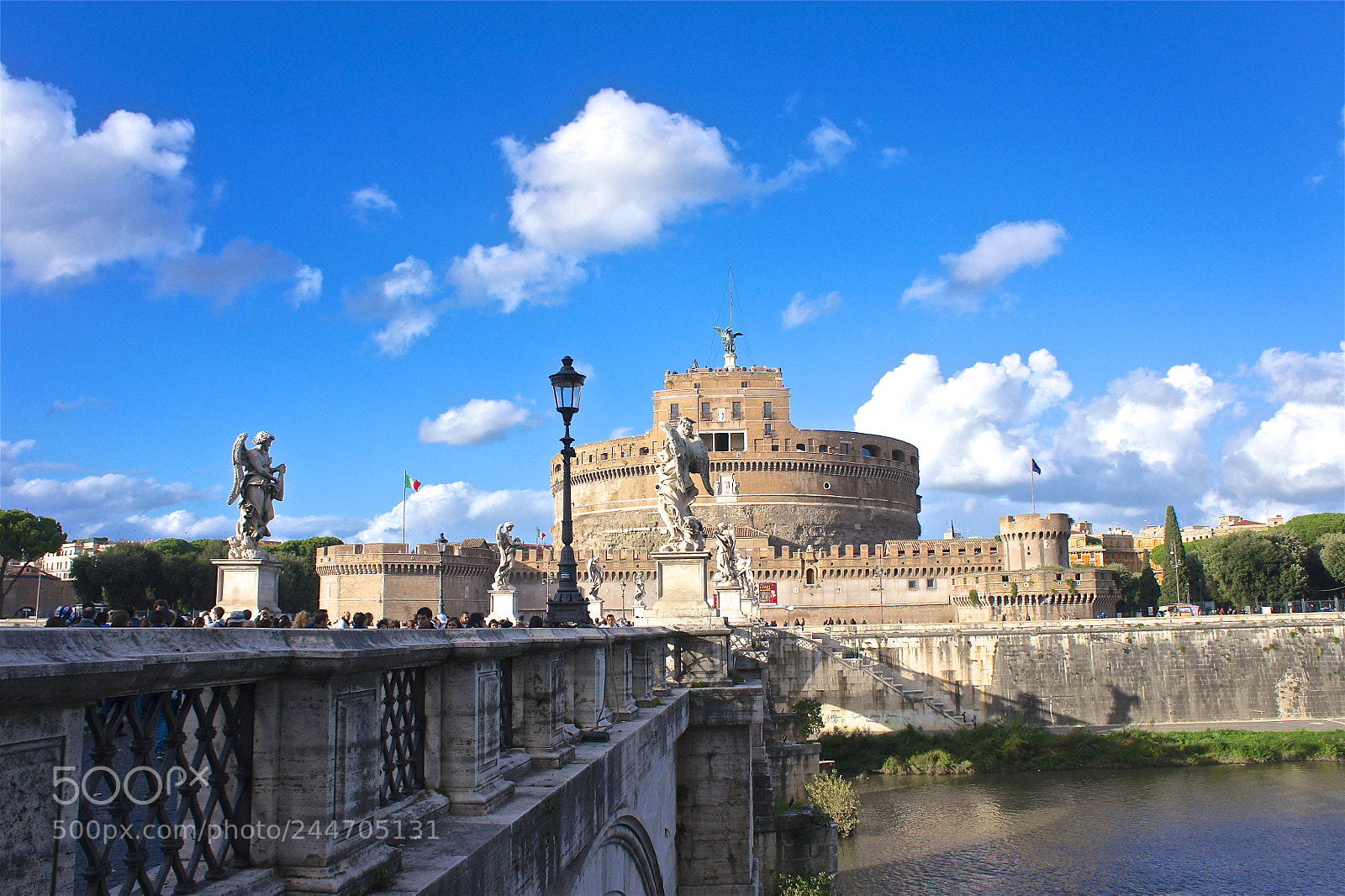 Sony Alpha NEX-5 sample photo. Ponte sant'angelo photography