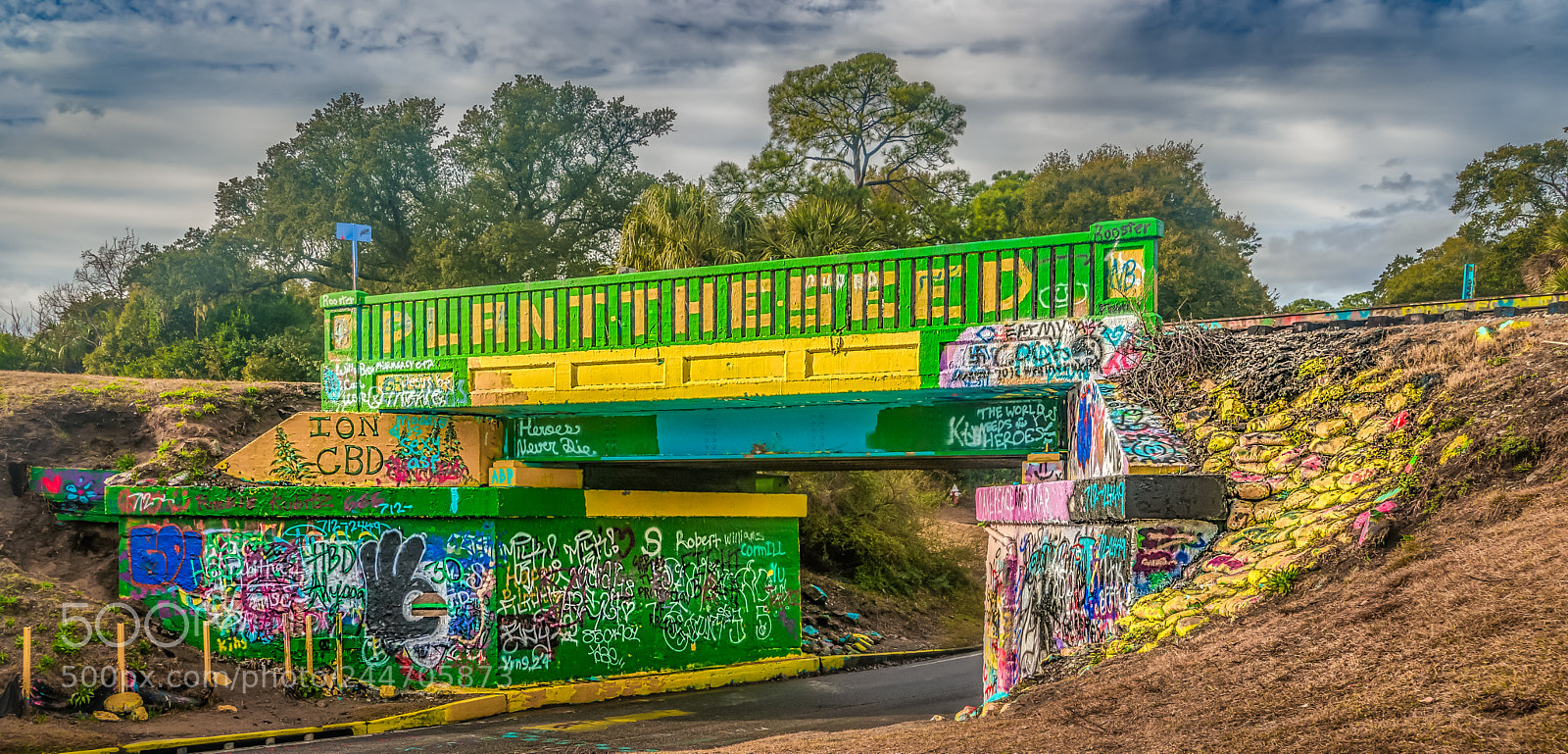 Sony a9 sample photo. The graffiti bridge of photography