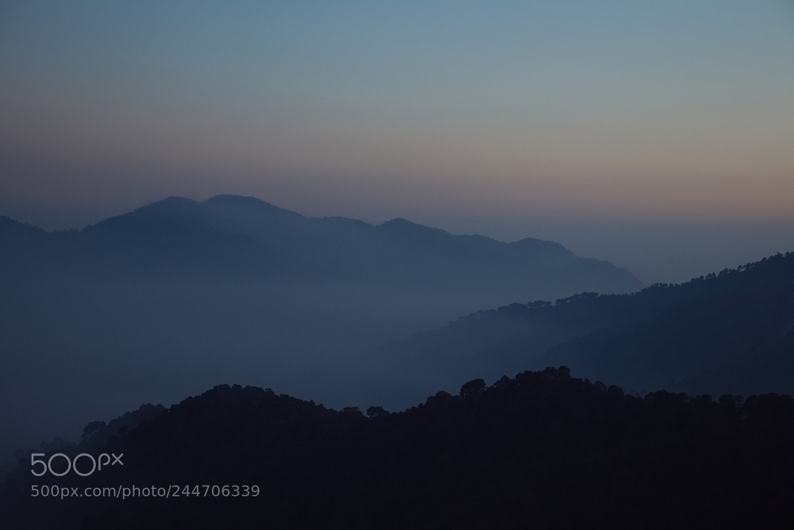 Canon EOS 77D (EOS 9000D / EOS 770D) sample photo. Himachal dusk photography