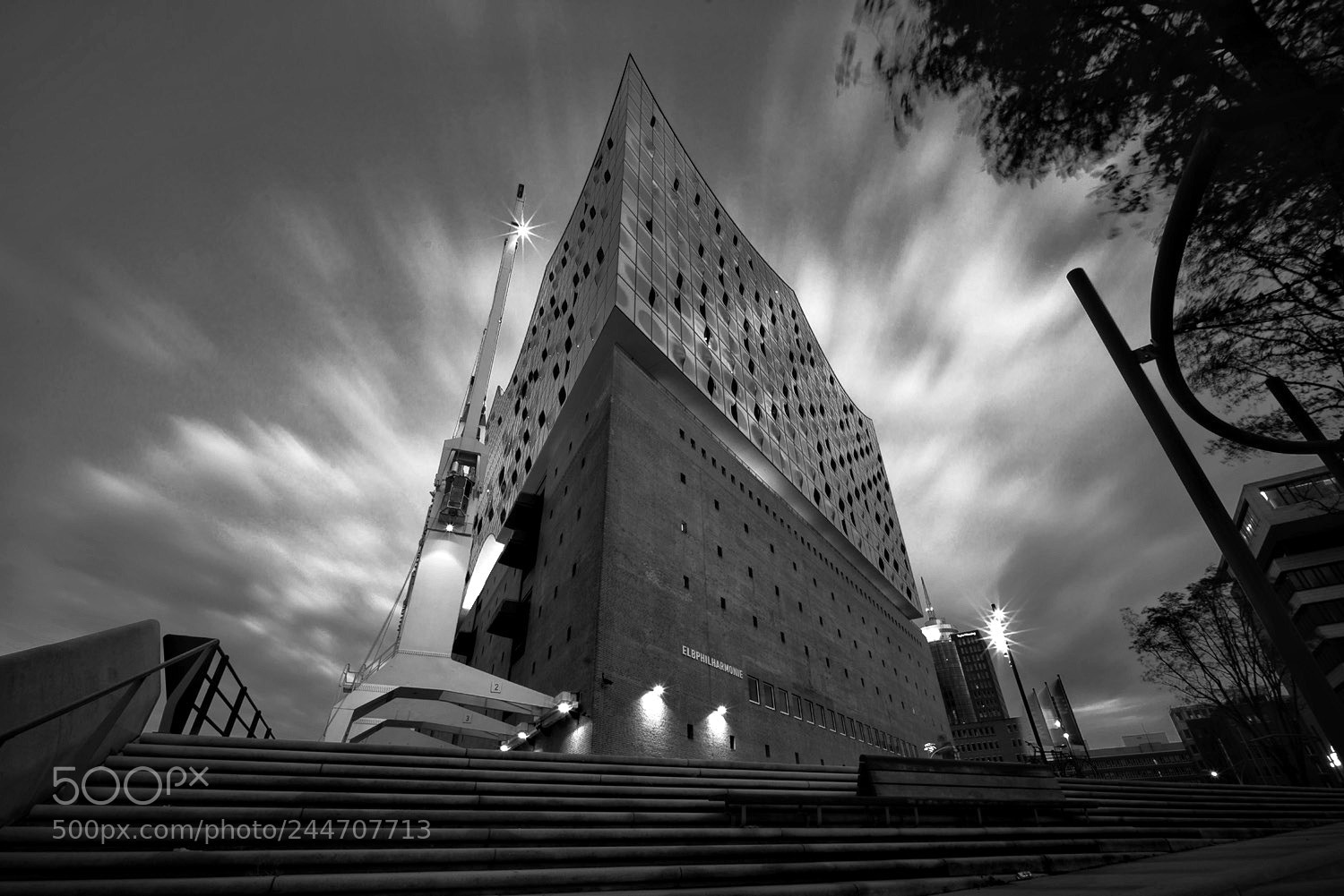Sony a7R sample photo. Elbphilharmonie photography