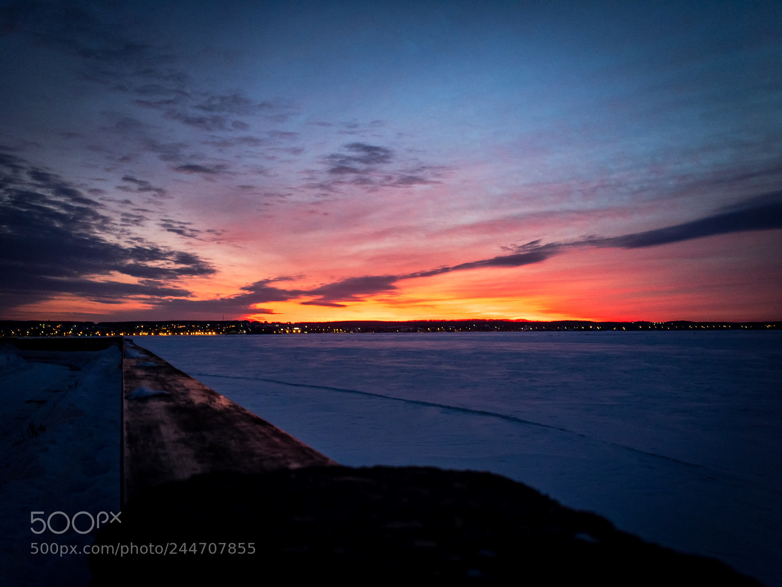 Apple iPhone 6s sample photo. Sunset in votkinsk photography