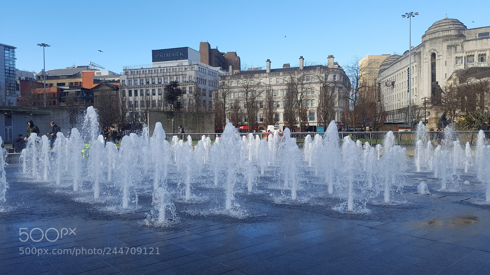 Samsung GALAXY S6 edge sample photo. Water display. photography