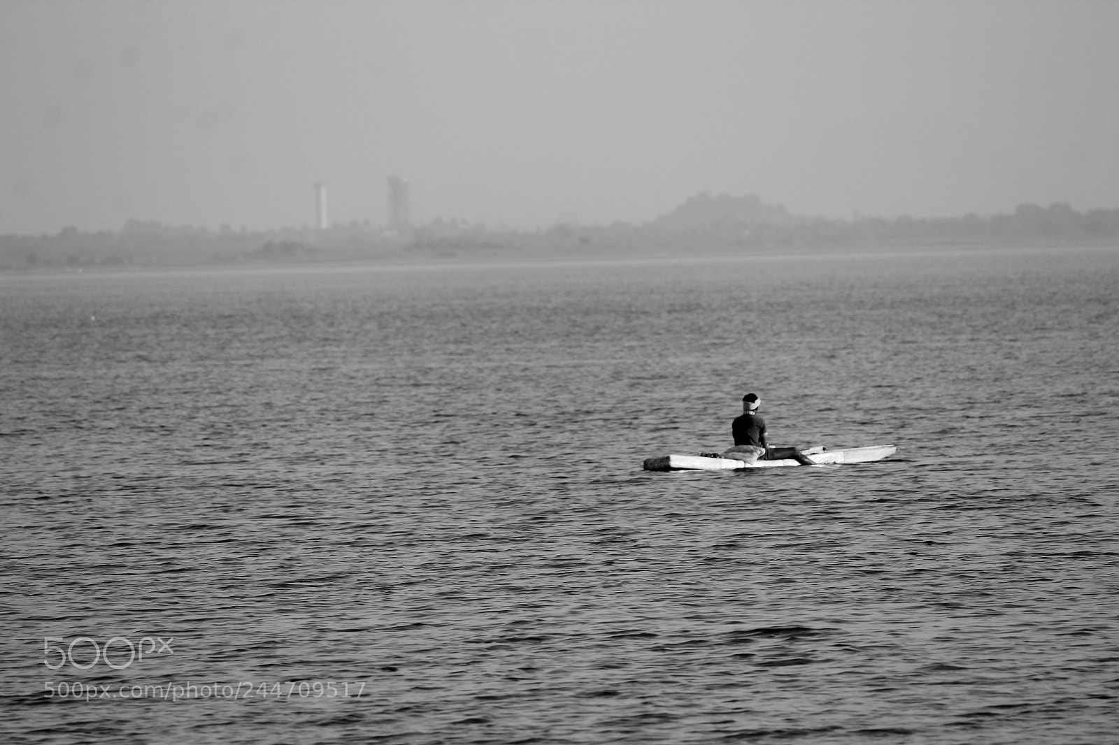 Canon EF-S 55-250mm F4-5.6 IS II sample photo. Fisherman photography