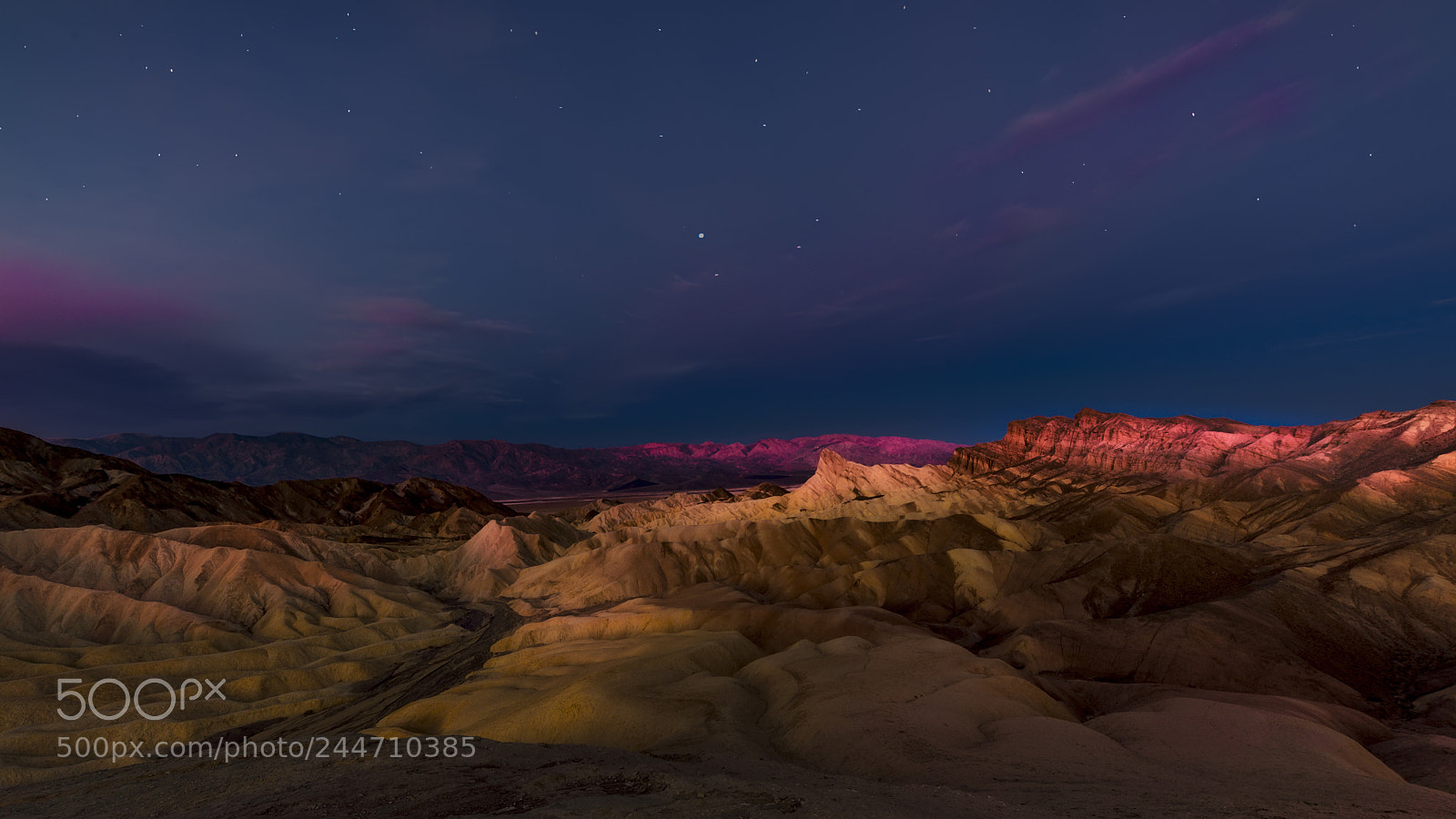 Nikon D610 sample photo. Sunrise at zabriskie point photography