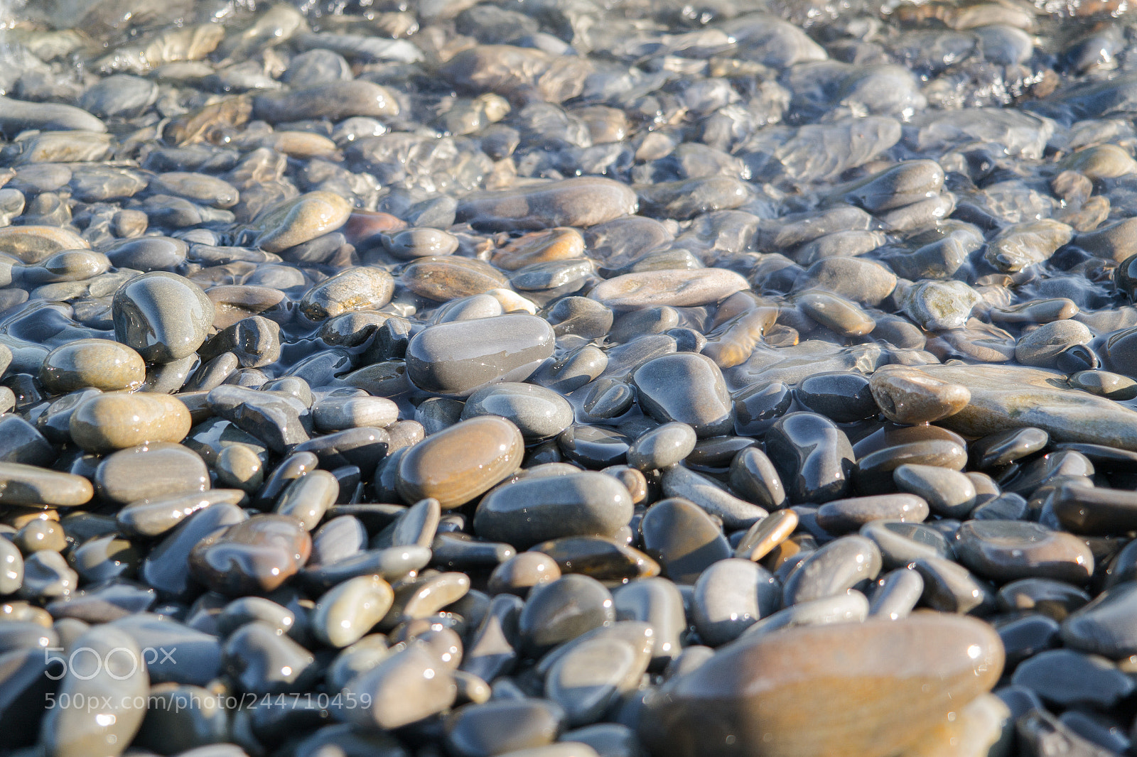 Samsung NX300 sample photo. Wet stones on the photography