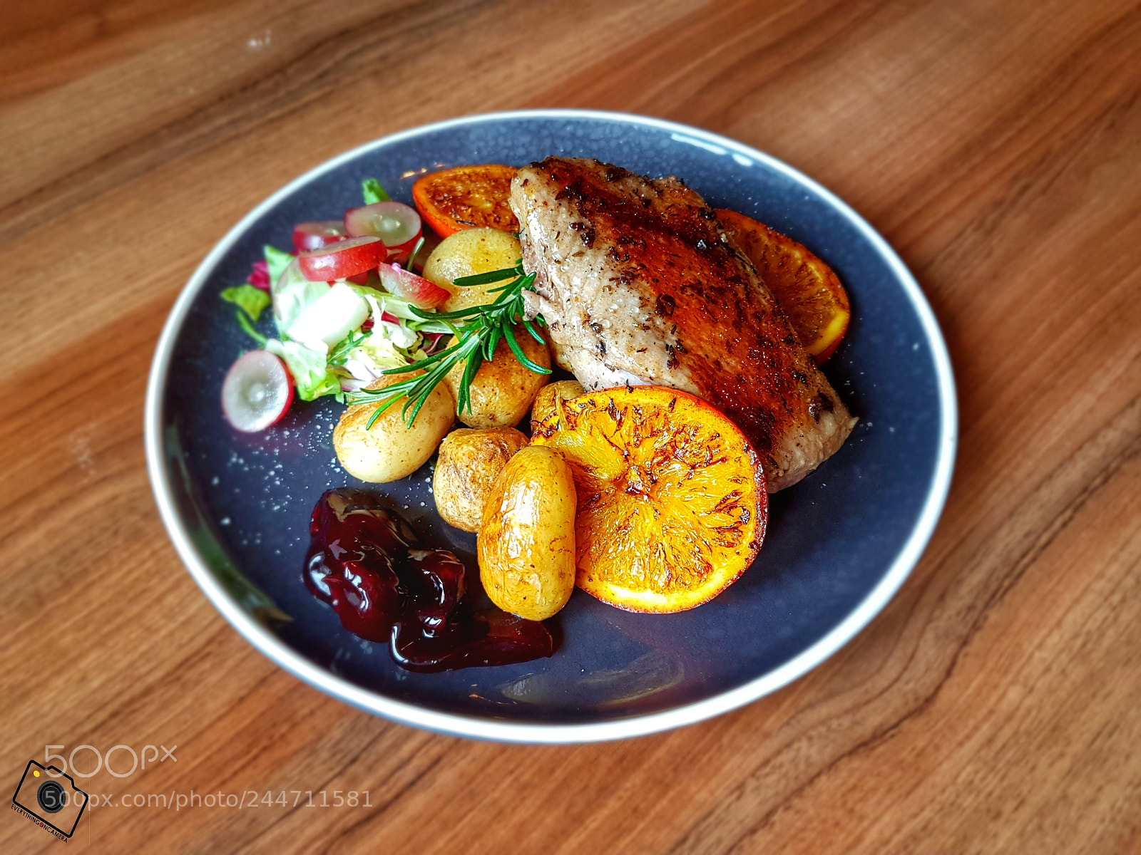 Samsung Galaxy S7 Edge sample photo. Dish sous vide photography