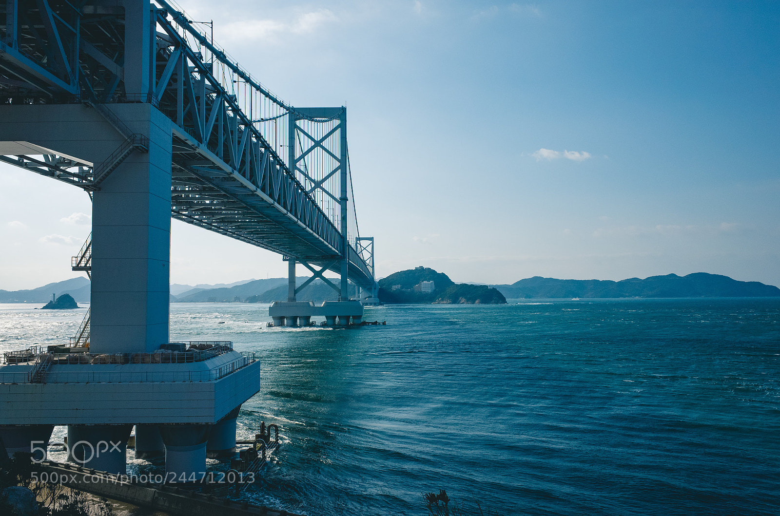 Ricoh GR II sample photo. Naruto bridge photography