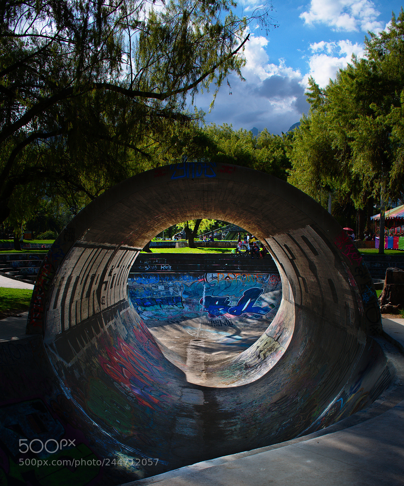Nikon D3400 sample photo. Circle photography
